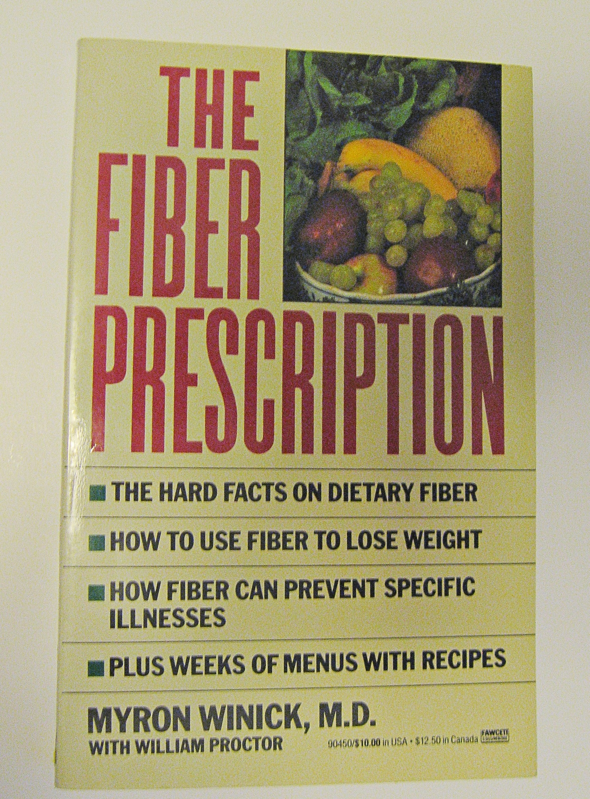Fiber Prescription – Winick, Myron – Paperback – Good