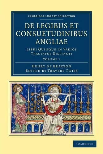 Henry de Bracton De Legibus et Consuetudinibus Angliae (Paperback) (UK IMPORT)