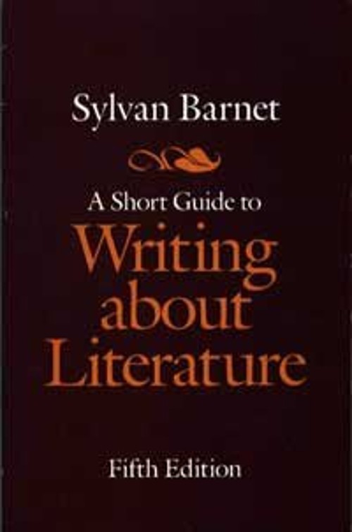 Writing about Literature Hardcover Sylvan Barnet