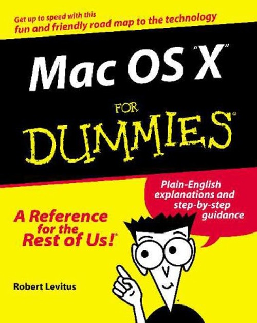 Mac OS X for Dummies Paperback Shelly, Le Vitus, Robert Brisbin