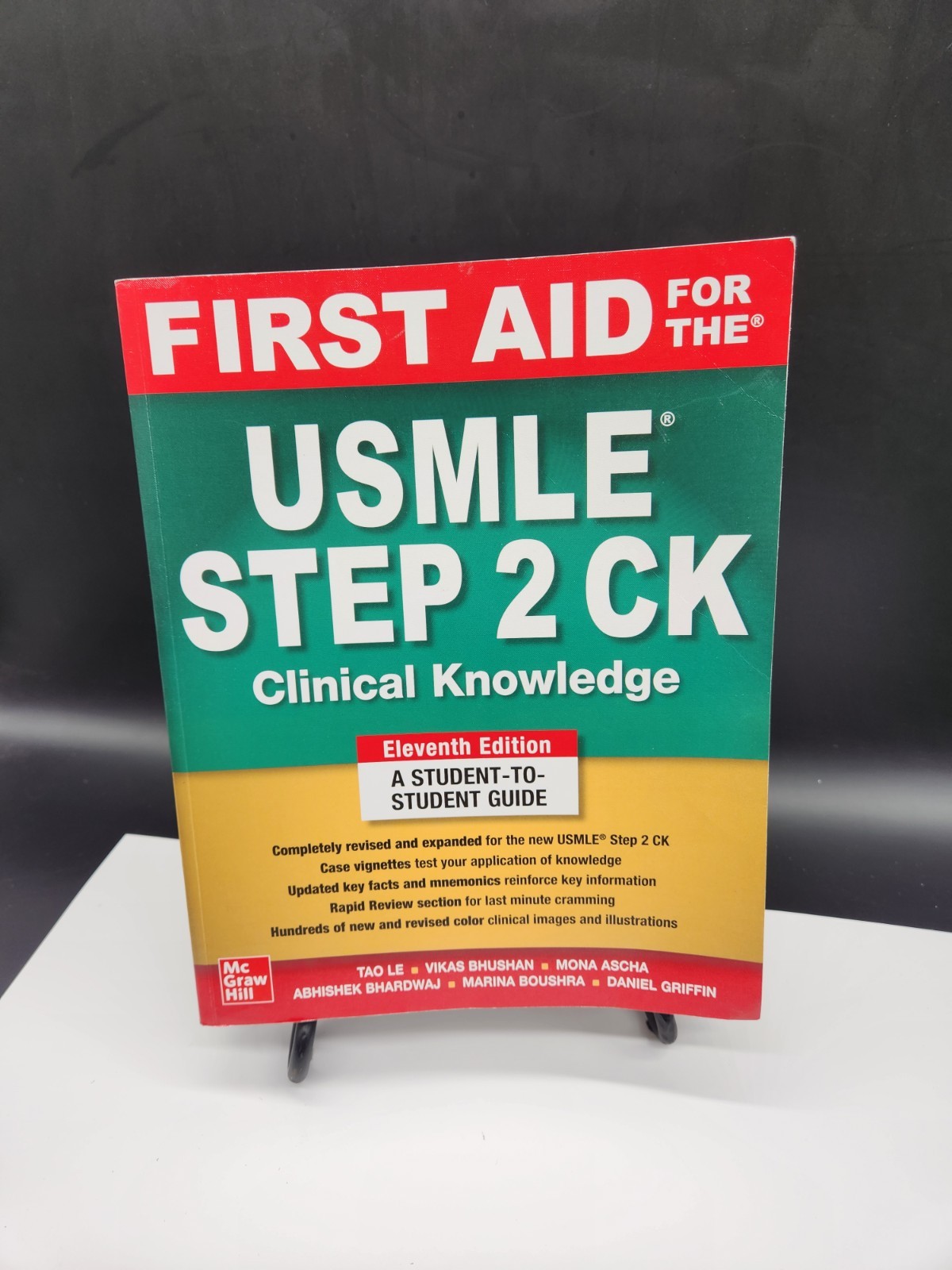 First Aid for the USMLE Step 2 CK, 11th Edition, Paperback, Good.