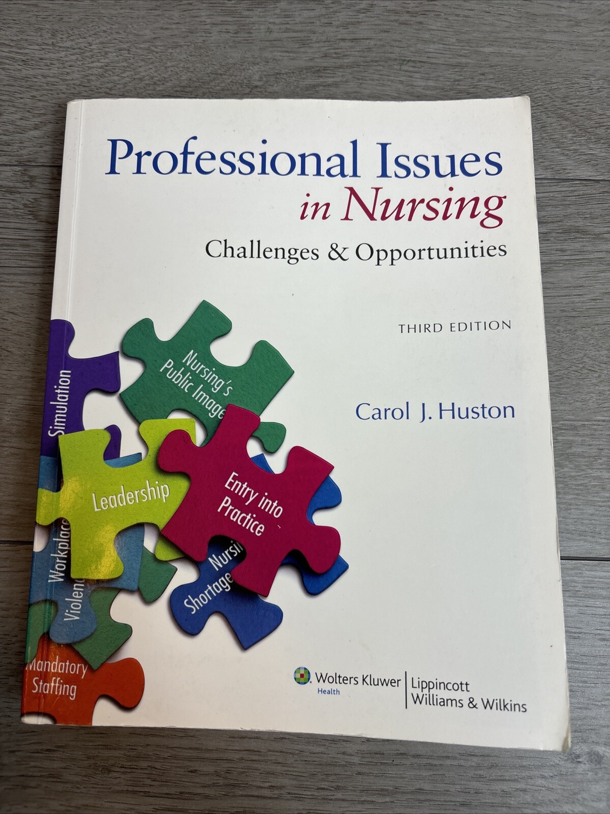 Professional Issues in Nursing: Challenges & Opportunities by Huston, Carol J.