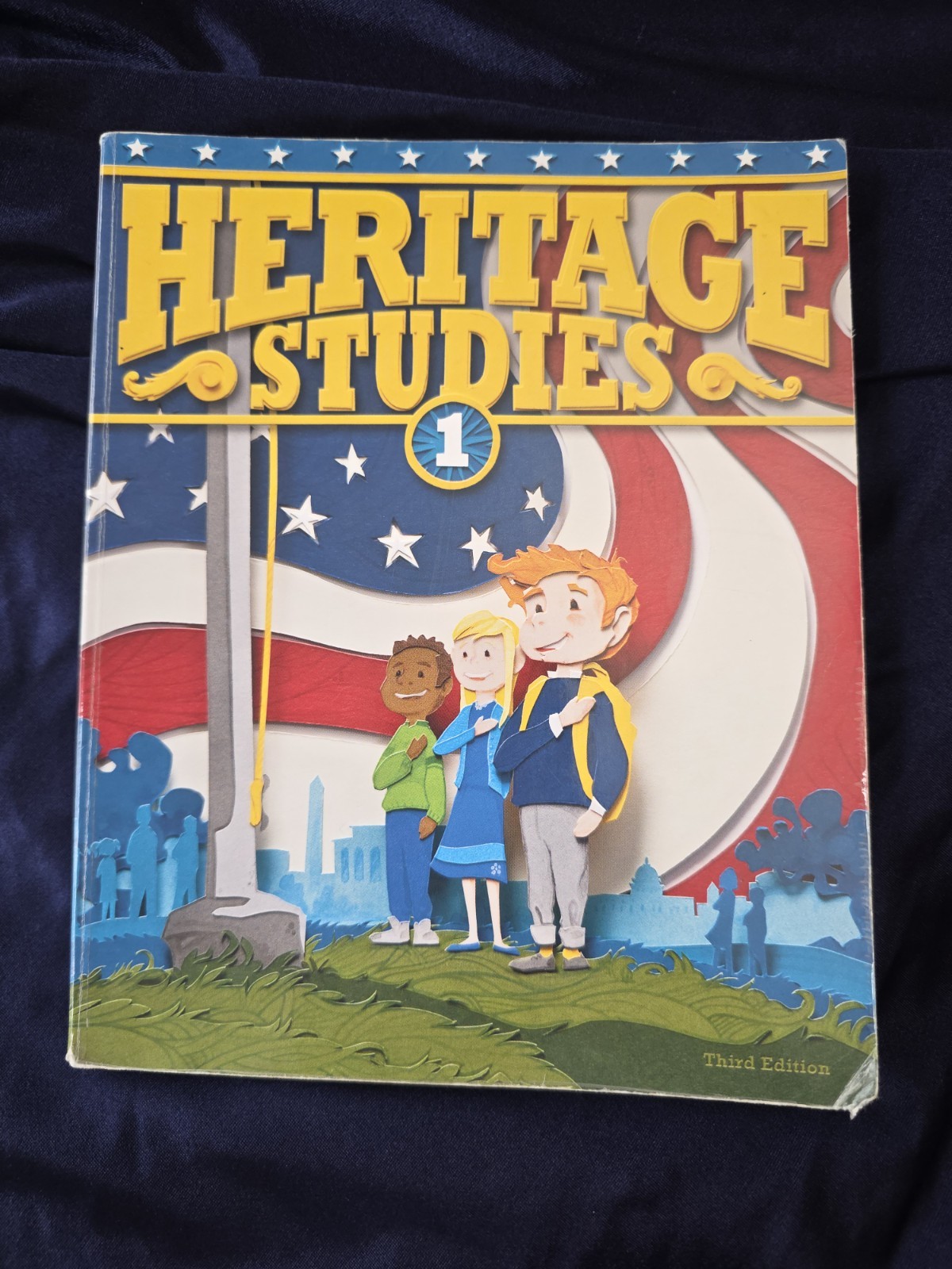 BJU Heritage Studies 1 Student Textbook 3rd Edition Bob Jones 1st Gr. History