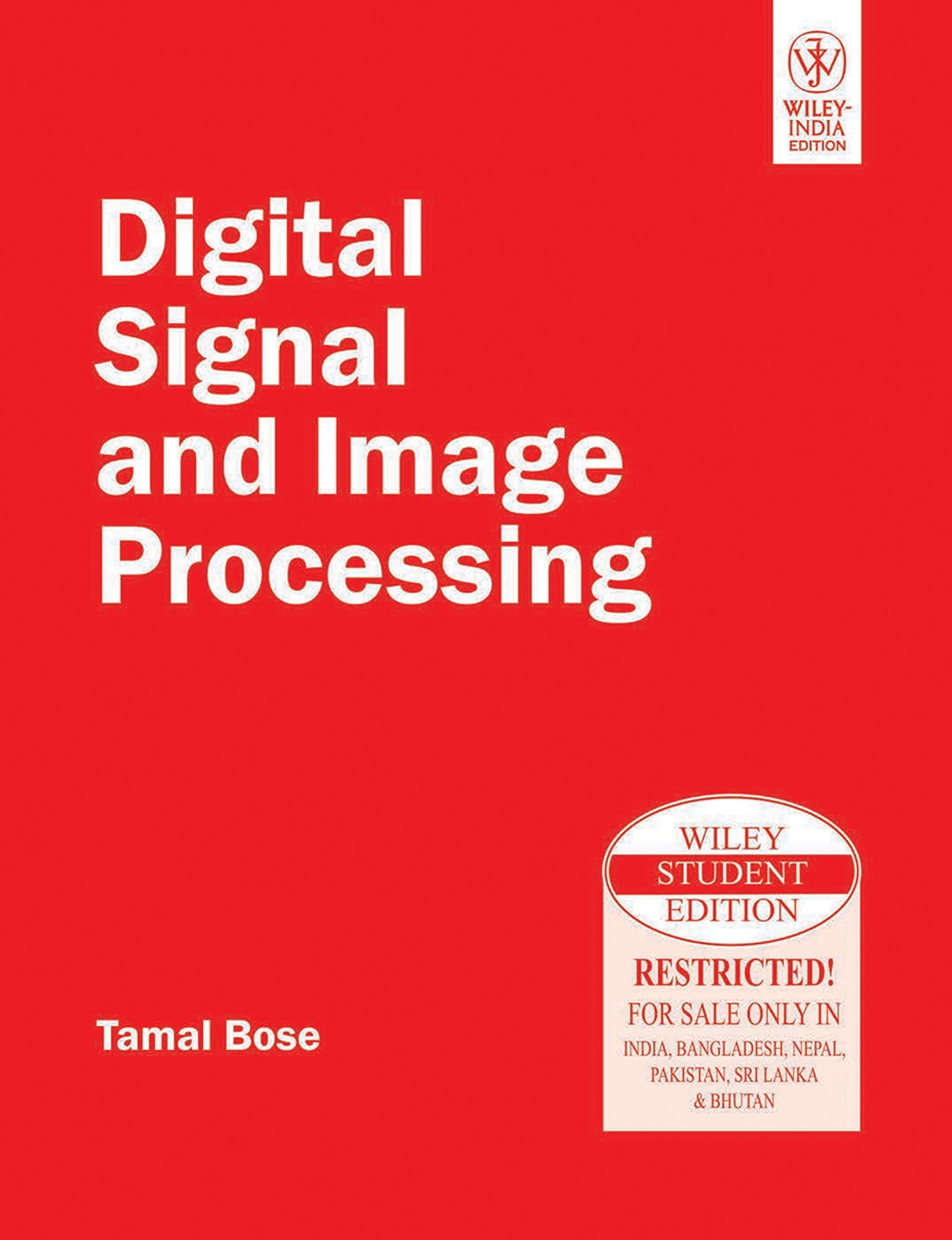 Digital Signal and Image Processing