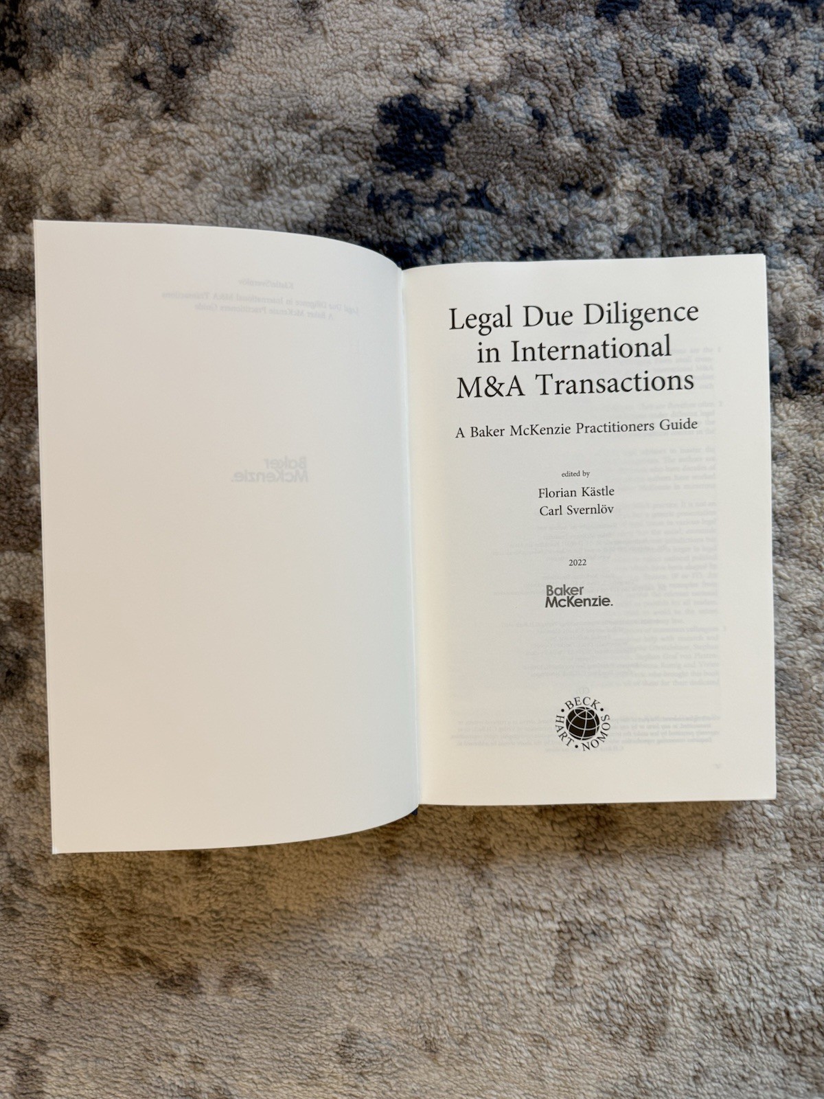 Florian Kästle Legal Due Diligence in International M&A T (Hardback) (UK IMPORT)