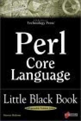 Perl Core Language Little Black – Paperback, by Holzner Steven – Acceptable r