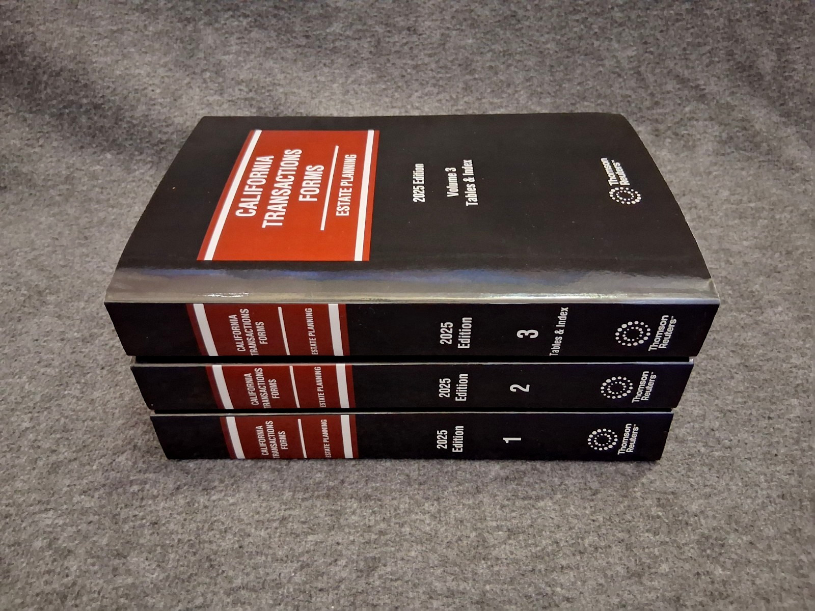 California Transactions Forms – Estate Planning 2025 Ed. THOMSON REUTERS Vol 1-3