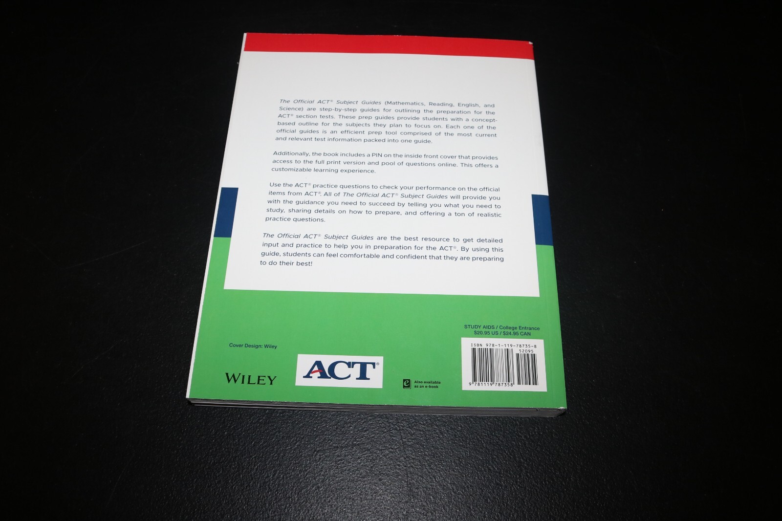 Official ACT Reading Guide by ACT (2021, Trade Paperback)