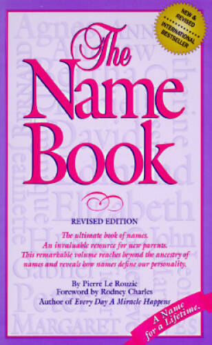 The Name Book – Paperback By Le Rouzic, Pierre – GOOD