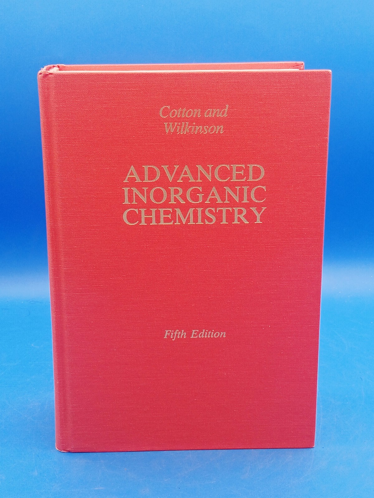 Advanced Inorganic Chemistry. Fifth Edition