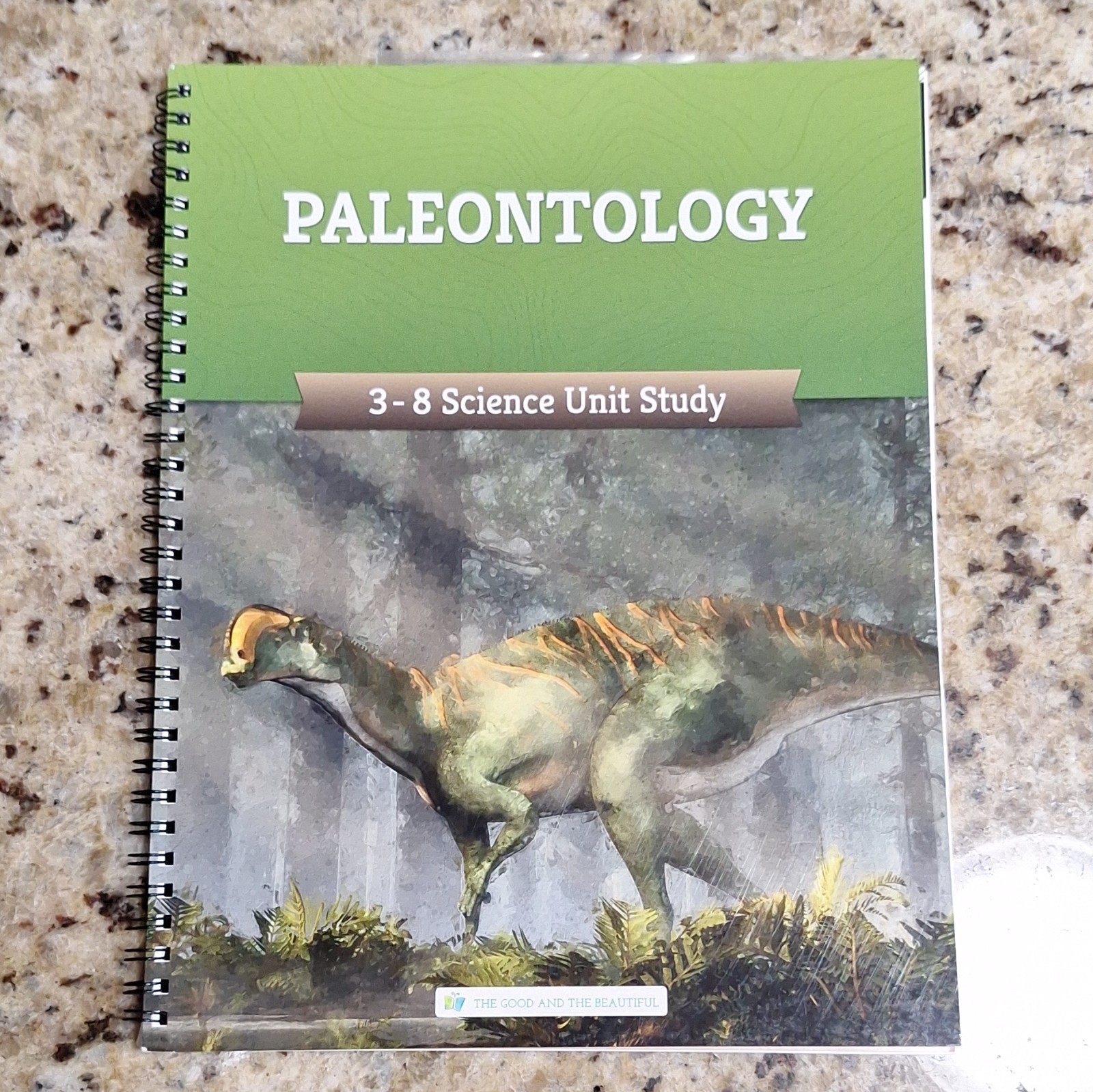 The Good and the Beautiful Paleontology Textbook Journal Spiral Grades 3-8