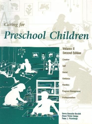 Caring for Preschool Children – GOOD