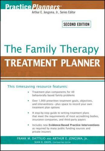 The Family Therapy Treatment Planner – Paperback By Dattilio, Frank M. – GOOD