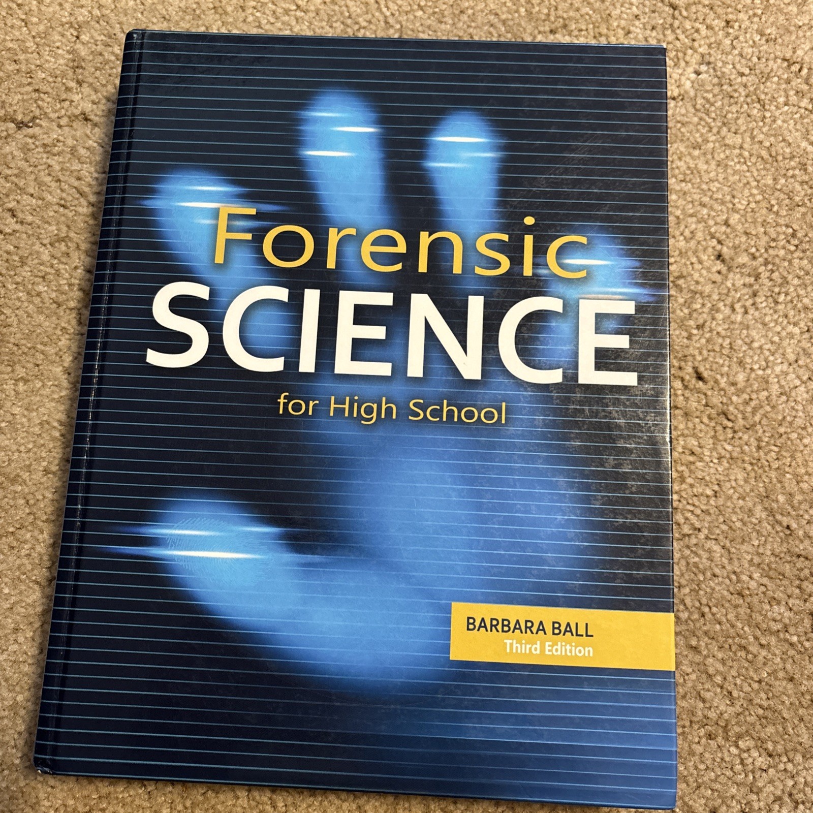 Forensic Science for High School by Barbara Toby (2015, Hardcover)