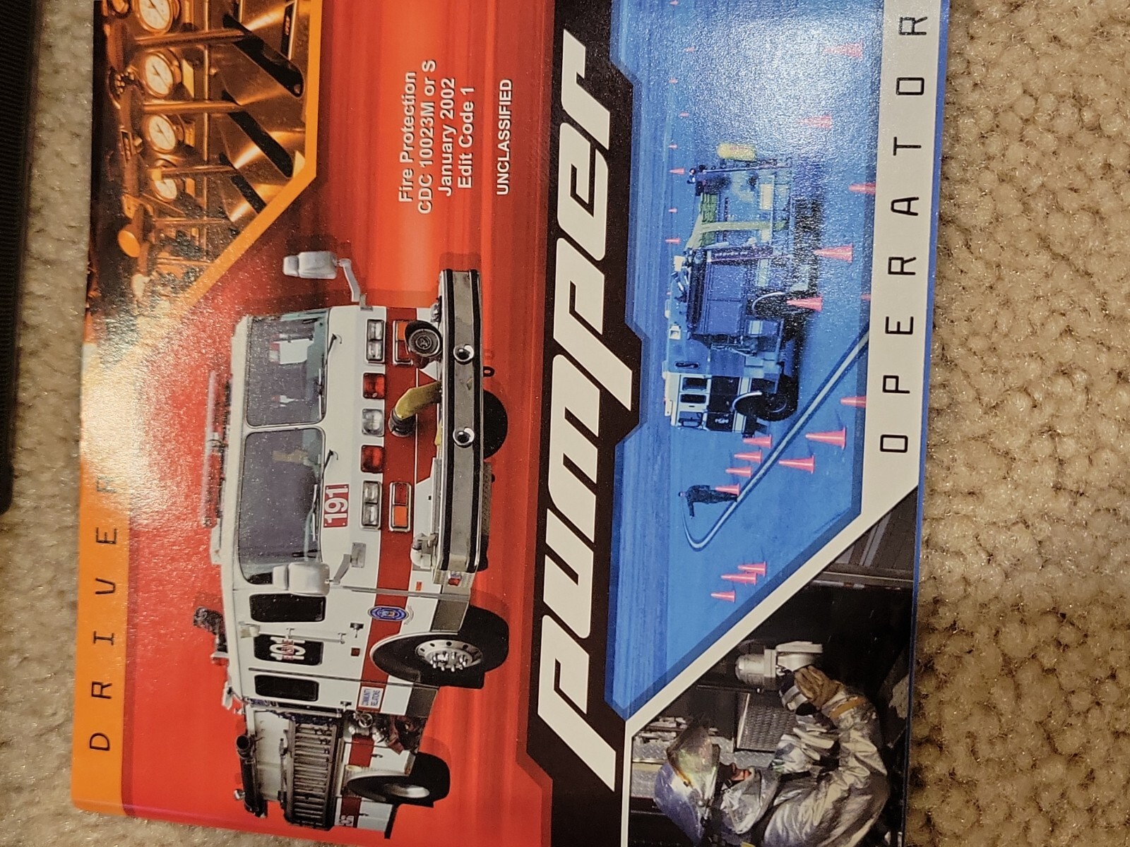 DRIVER / OPERATOR PUMPER 4 DISC SET VERSION 1.0 JAN 2002