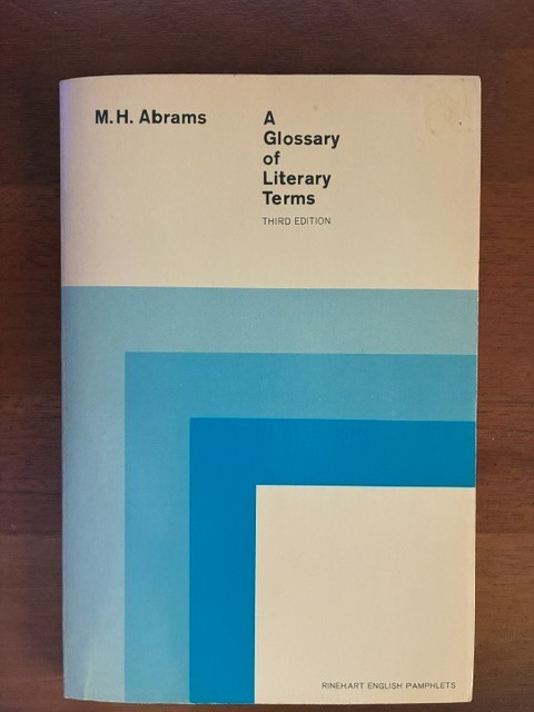 A Glossary of Literary Terms, 1971