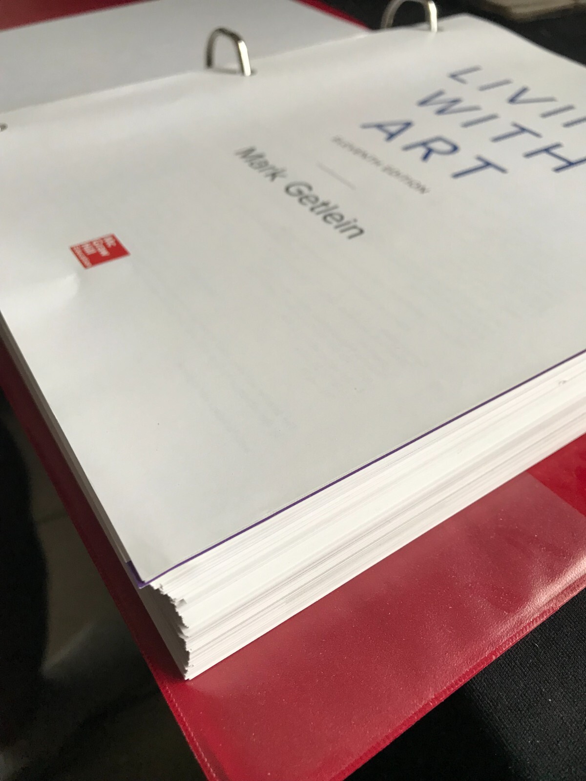 Living With Art Eleventh Edition Special Binder-Ready Version ISBN # 97800733793