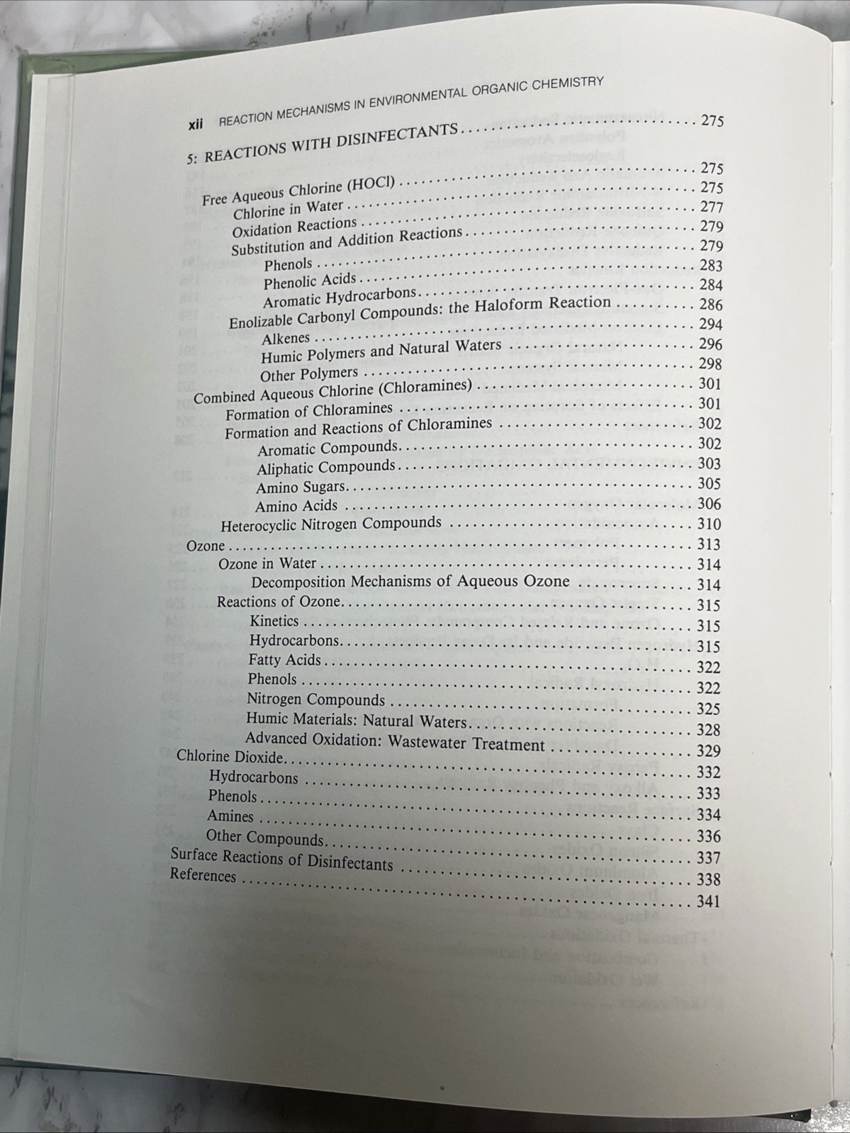 Reaction Mechanisms in Environmental Organic Chemistry by RichardA. Larson…