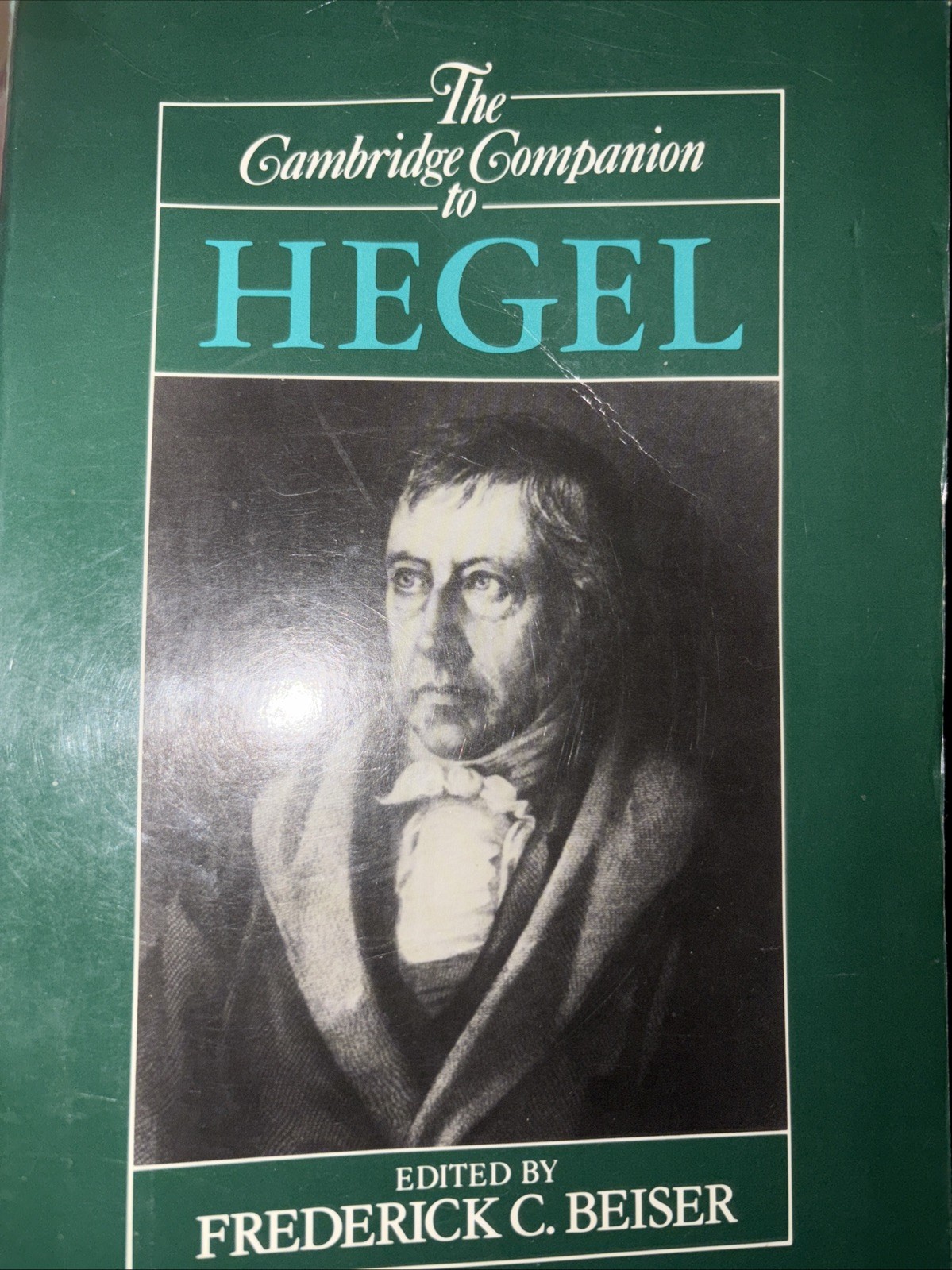 THE CAMBRIDGE COMPANION TO HEGEL By Frederick C. Beiser 518 Pages