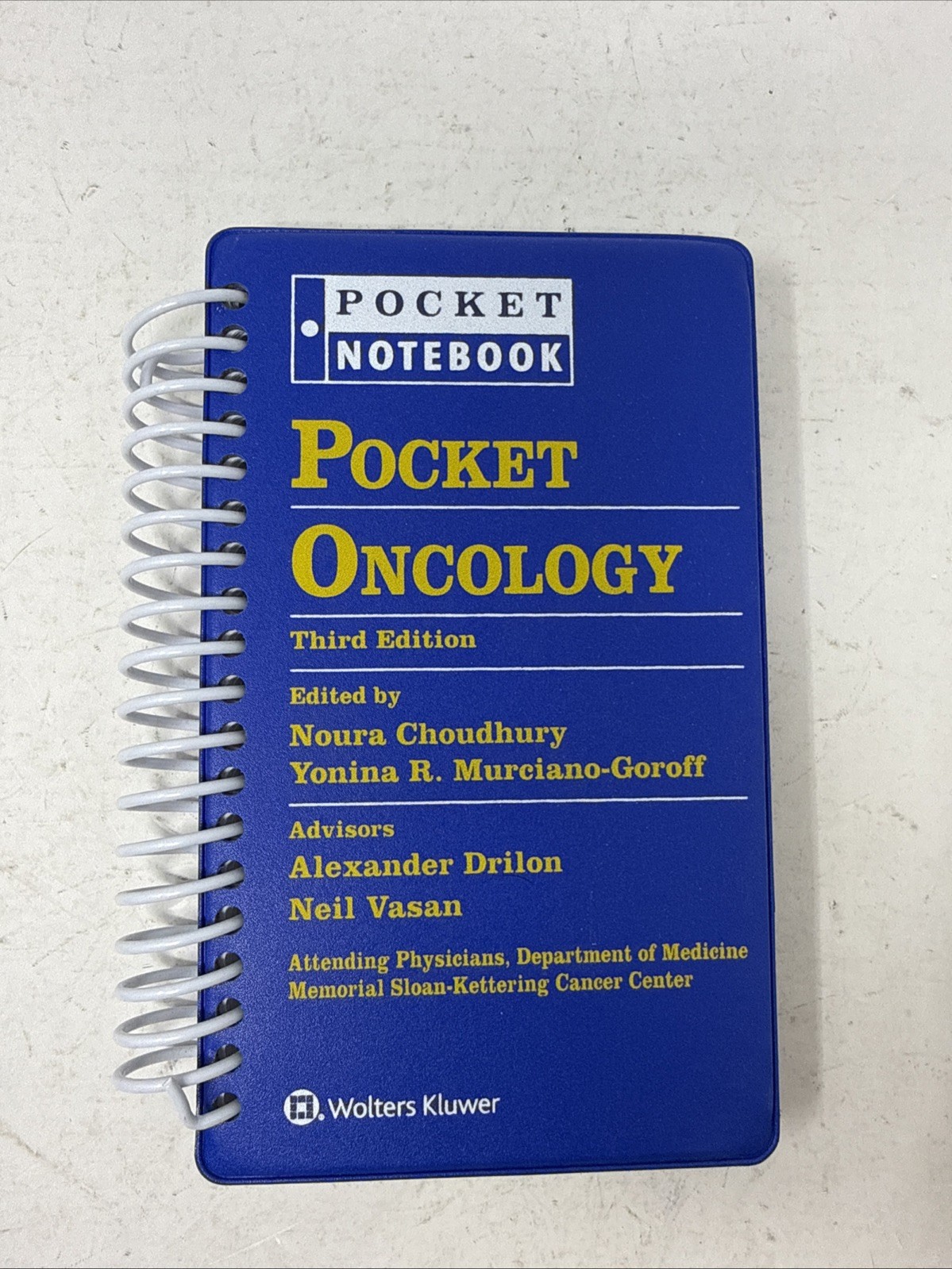 Pocket Oncology (Pocket Notebook Series) Third Edition
