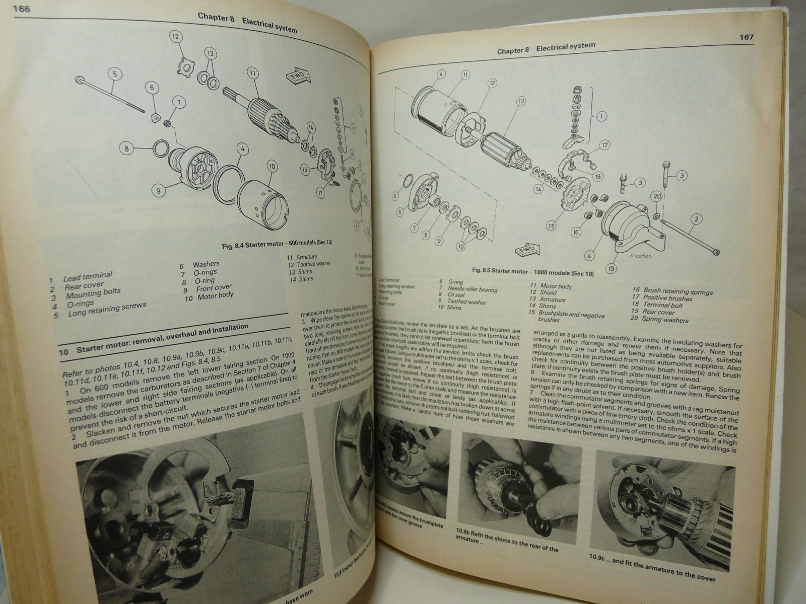 Honda CBR600 & 1000 Fours. 1987 – 1991. Haynes Workshop Manual. Paperback.