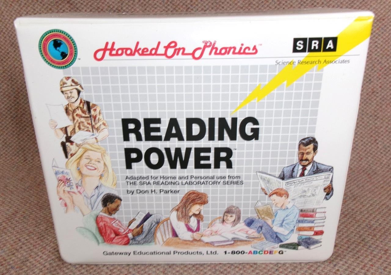 Vintage SRA Hooked on Phonics: Your Reading Power 1992 Edition COMPLETE & UNUSED