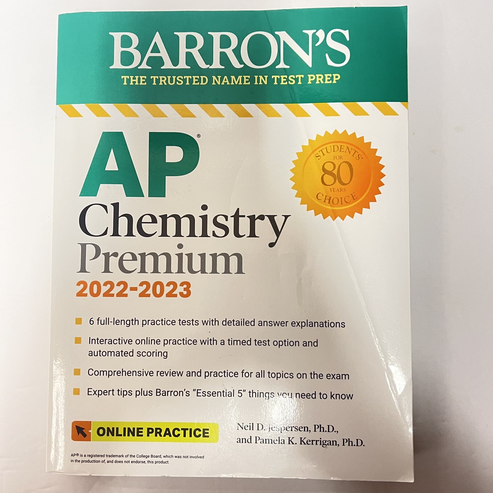 Barron’s AP Ser.: AP Chemistry Premium, 2022-2023: Comprehensive Review