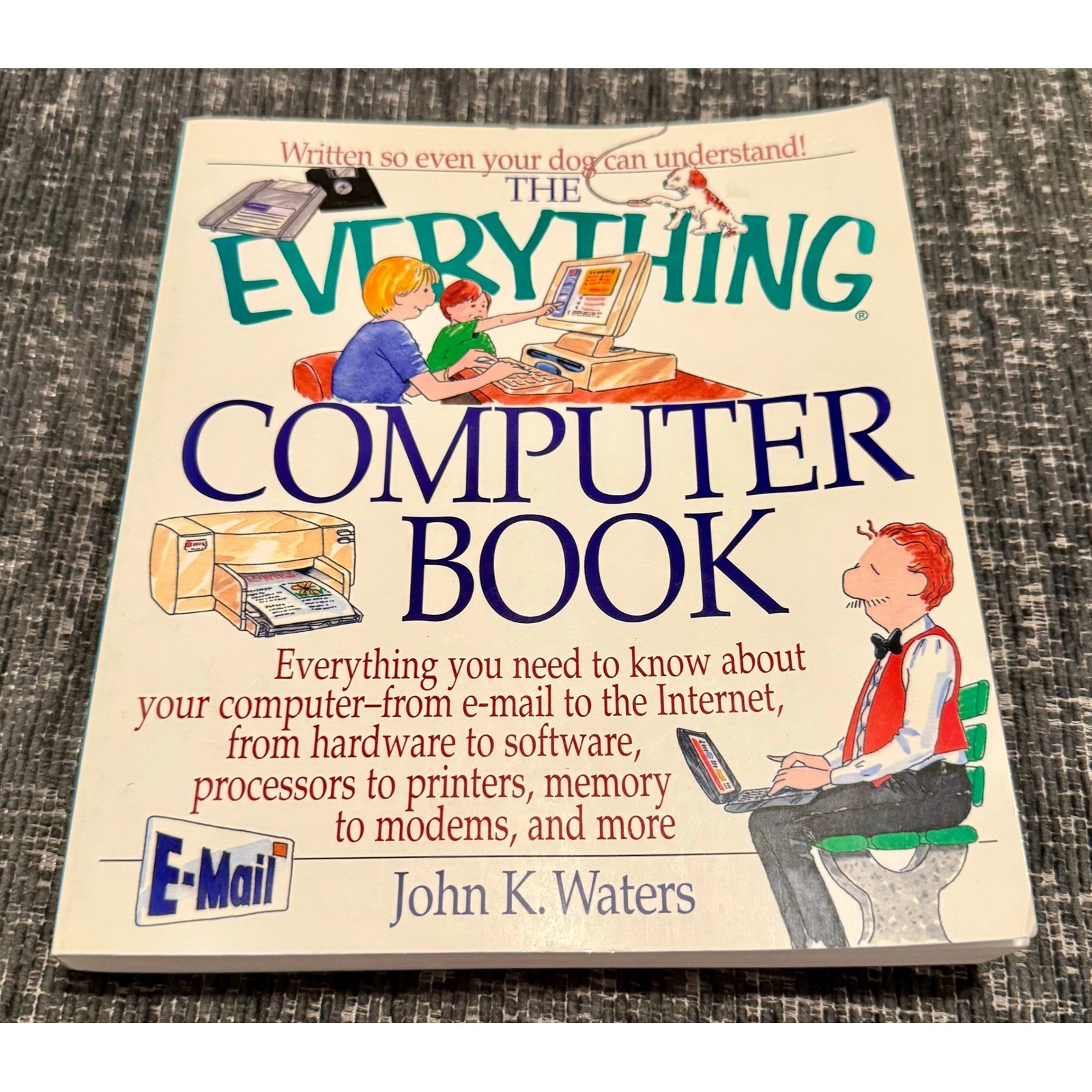 Adams Media The Everything Computer Book Vintage Y2K Tech