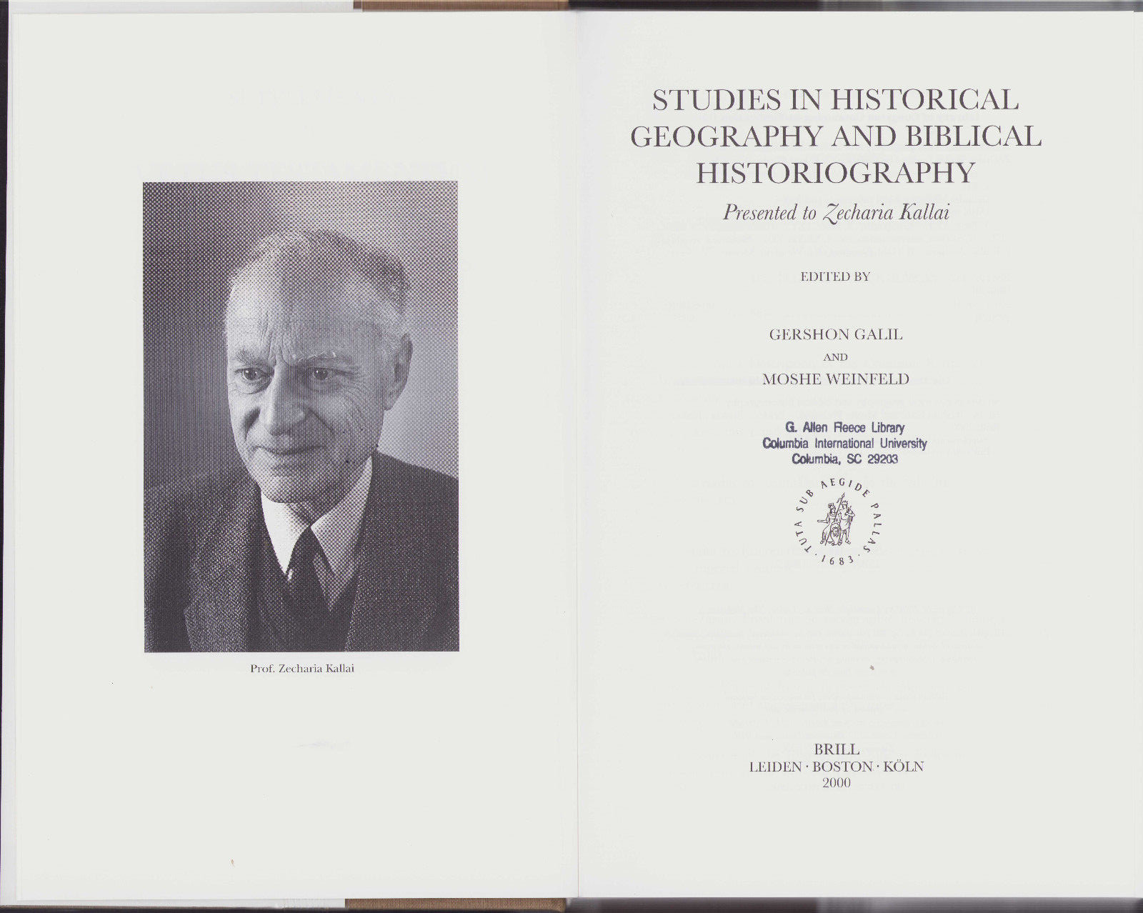 VETUS Testamentum, Supplements Ser.: Studies in Historical Geography and…