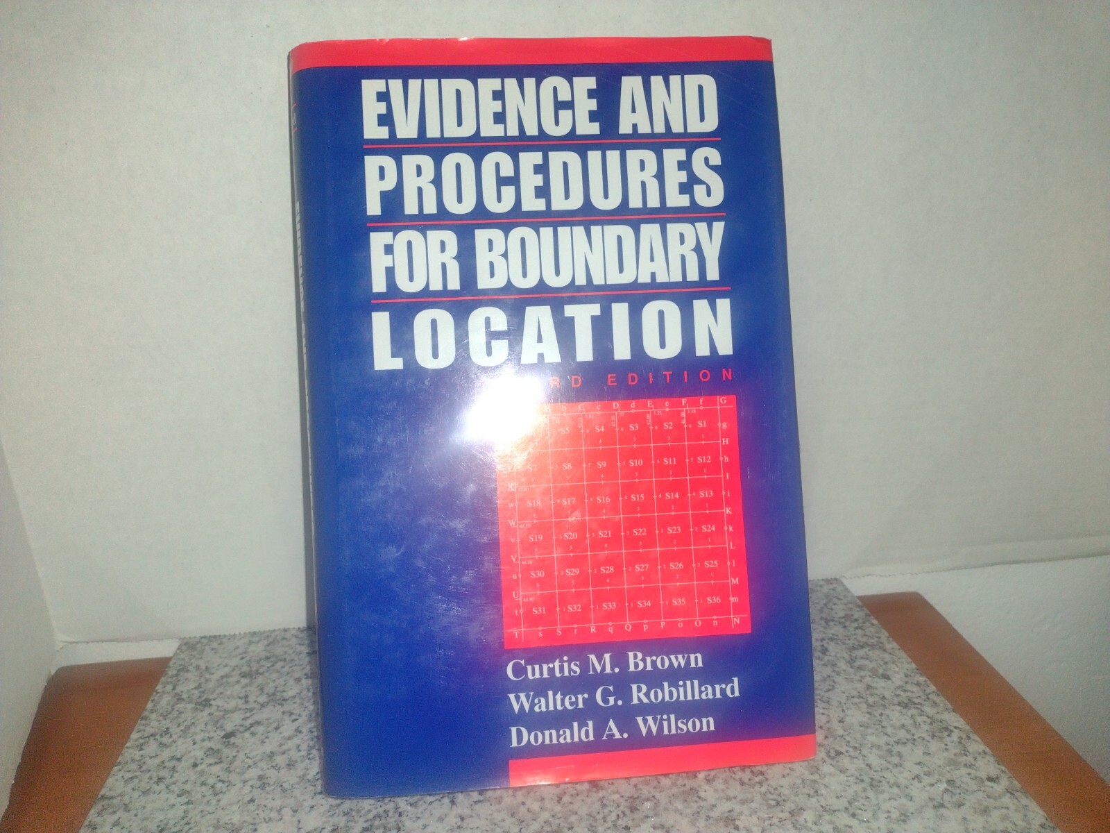 Evidence & Procedures for Boundary Location 3rd Edition Land Surveying.