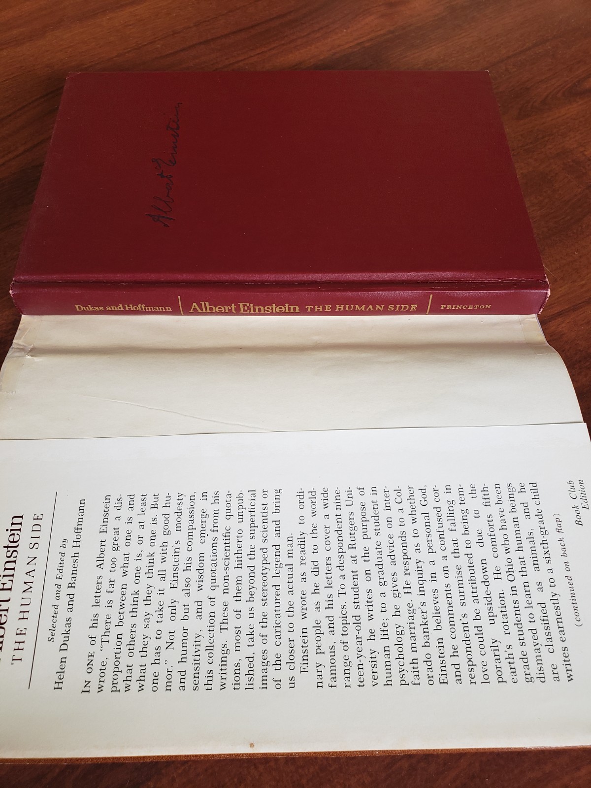 Albert Einstein, the Human Side: New Glimpses from His Archives