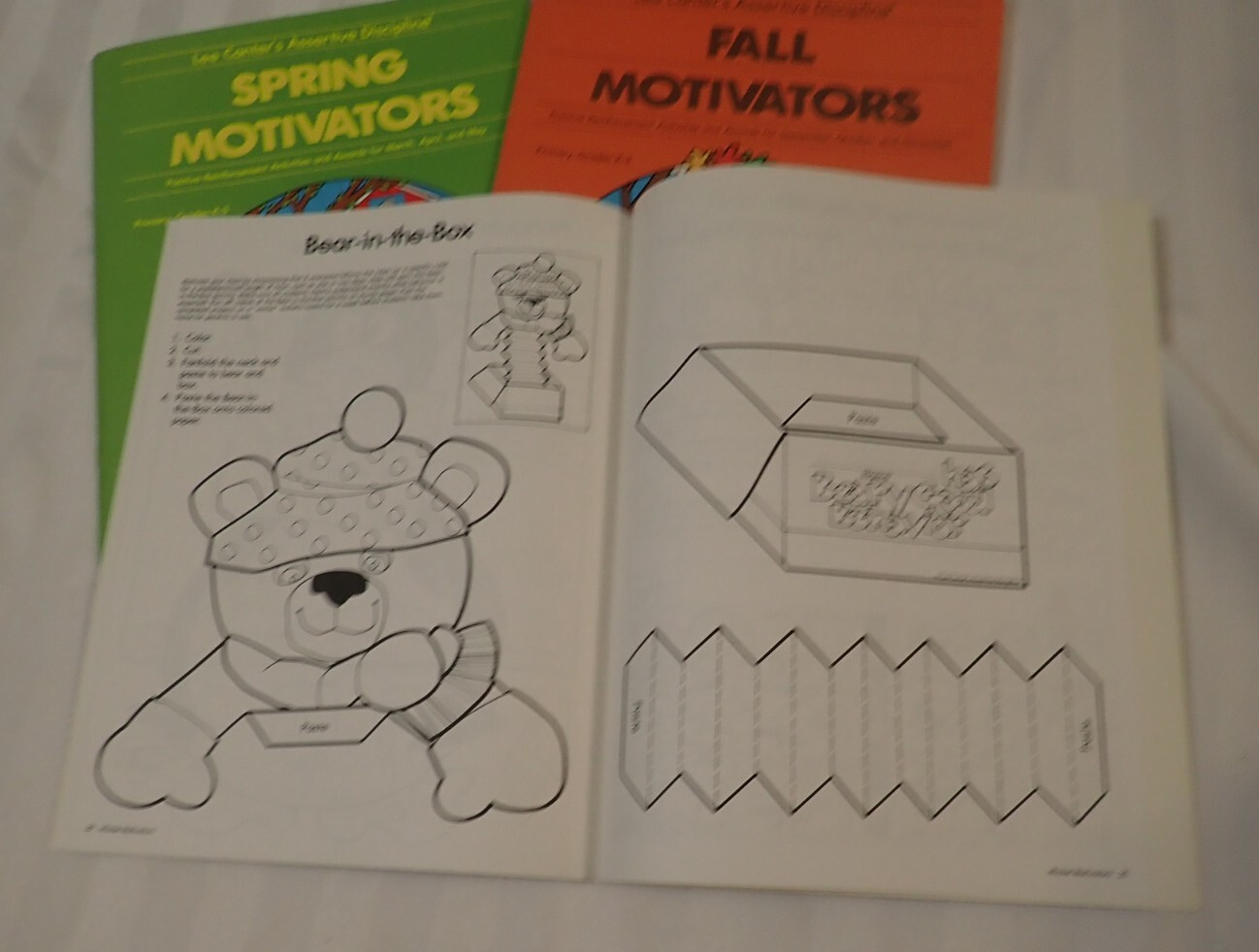 Lee Canter’s Assertive Discipline Spring Fall Winter Motivators Grades K-3