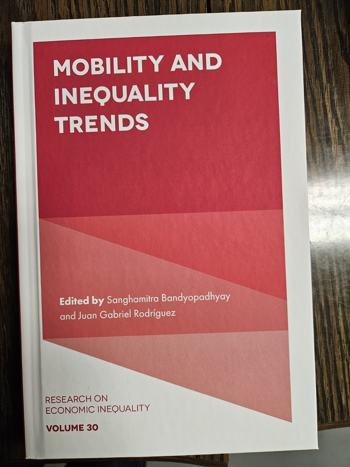 Juan Gabriel Rodríguez Mobility and Inequality Trends (Hardback)