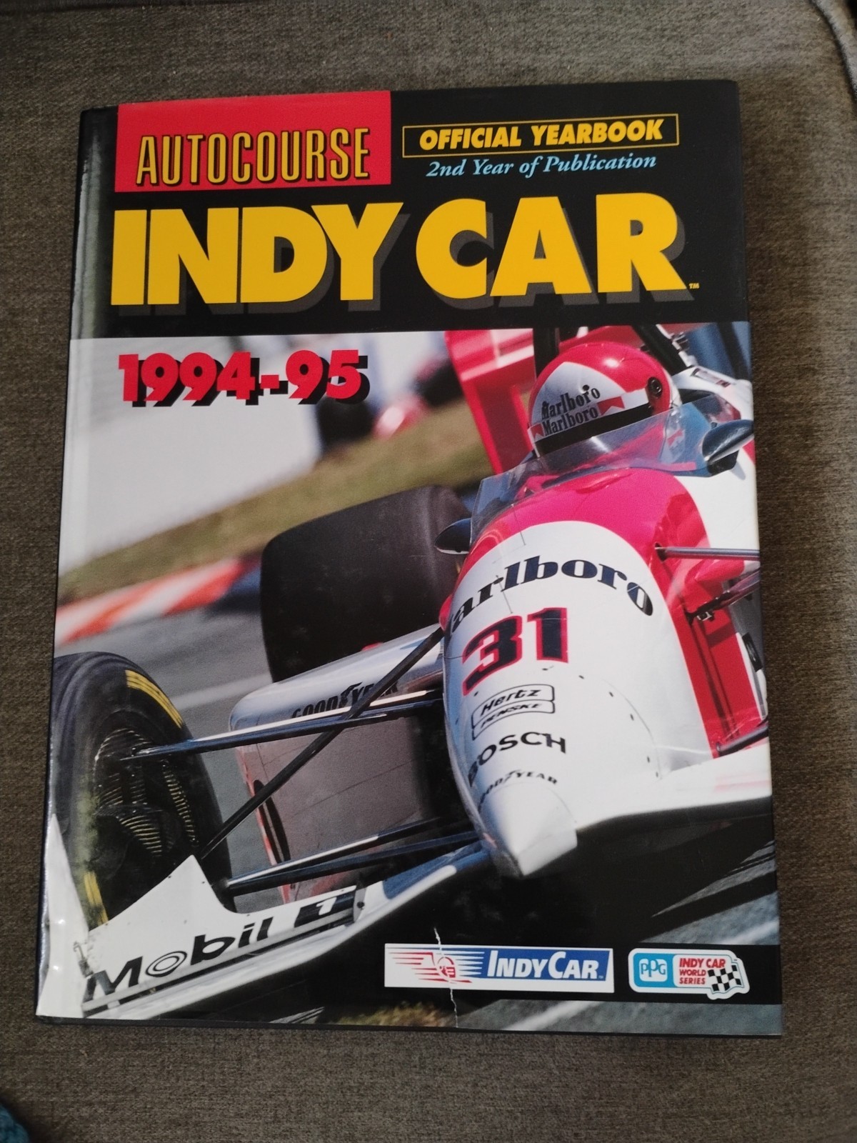 Autocourse Indy Car Official Yearbook 1994-1995 HB/DJ IndyCar