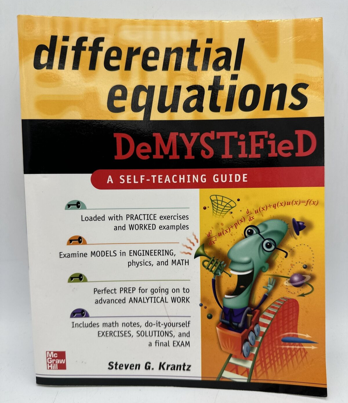 Differential Equations Demystified By Steven G. Krantz Paperback September 2004