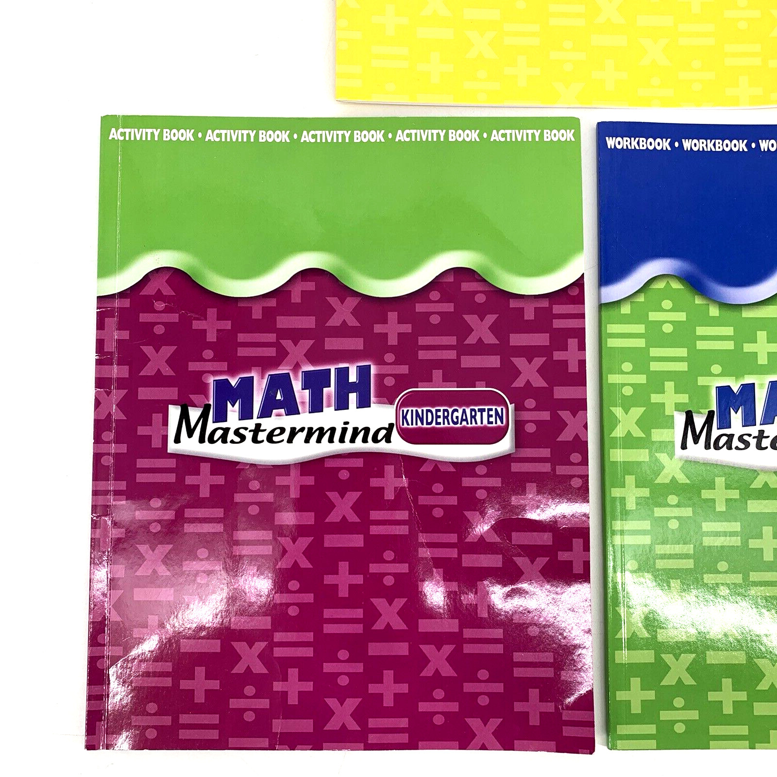 Math Mastermind Kindergarten Workbook Activity Book & Parents Manual UNUSED