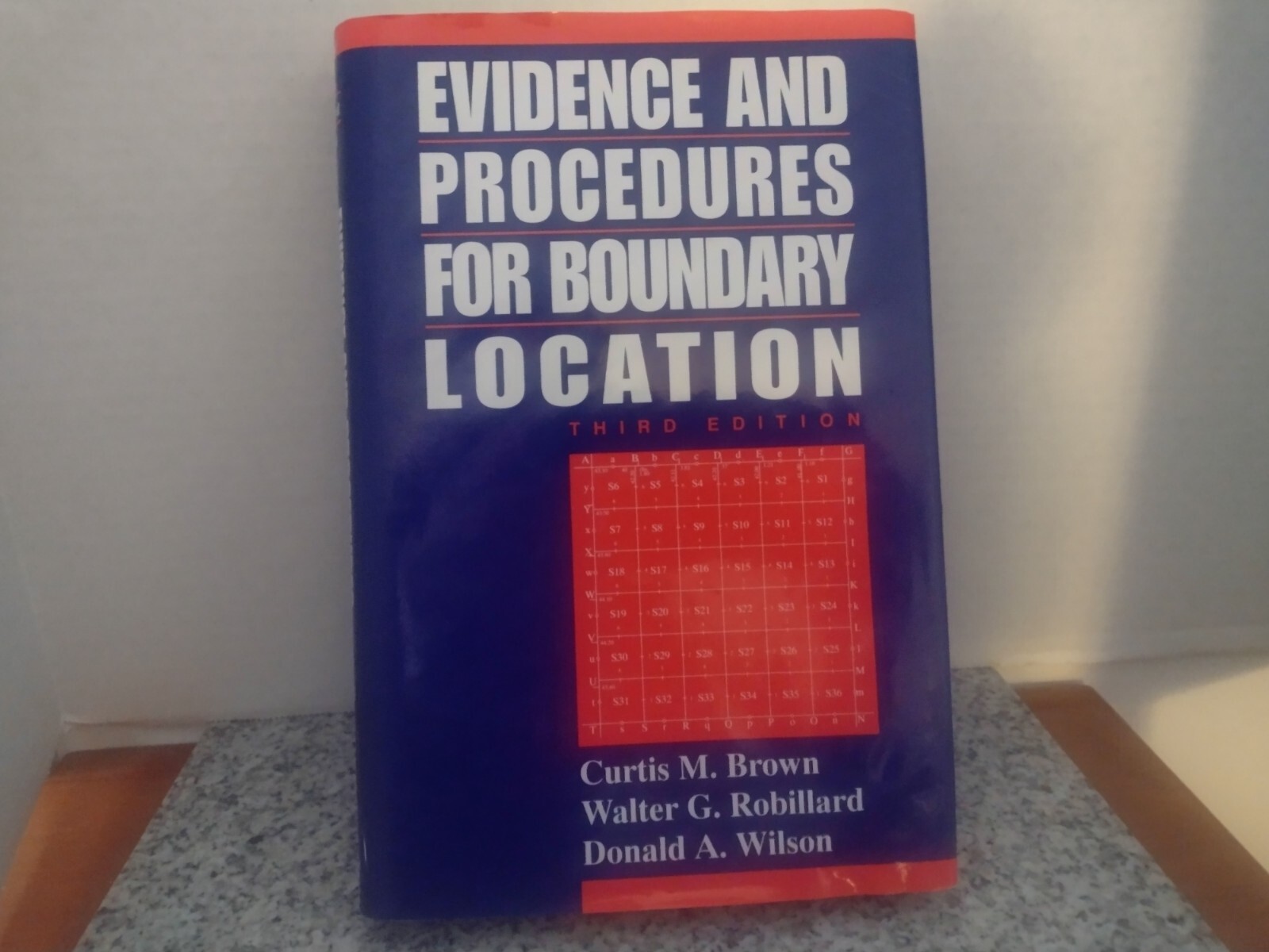 Evidence & Procedures for Boundary Location 3rd Edition Land Surveying.