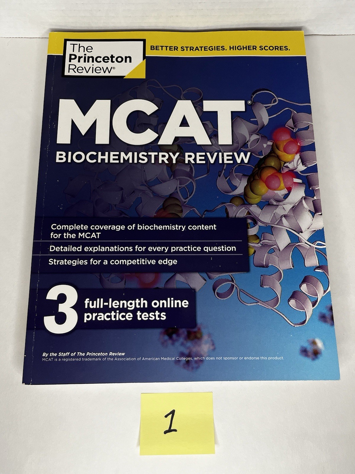 The Princeton Review MCAT Subject Review Complete Box Set 3rd Edition Lot 1