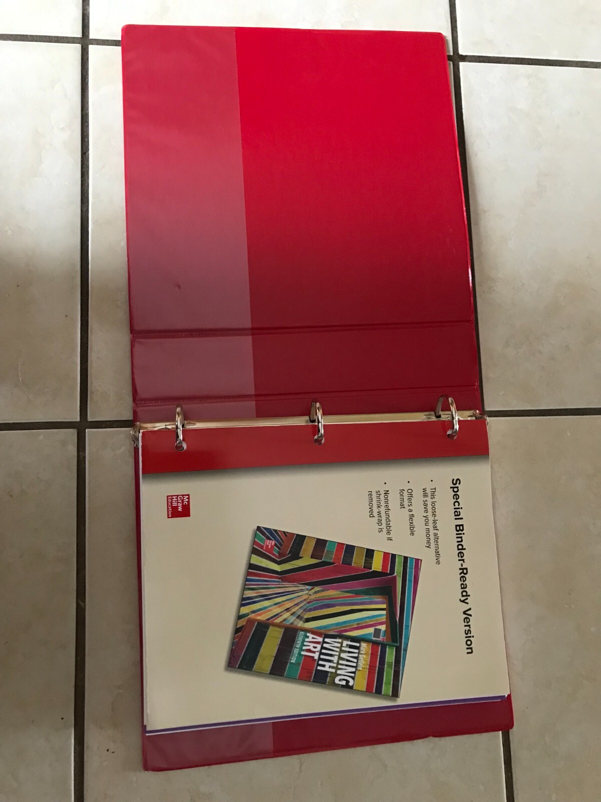 Living With Art Eleventh Edition Special Binder-Ready Version ISBN # 97800733793