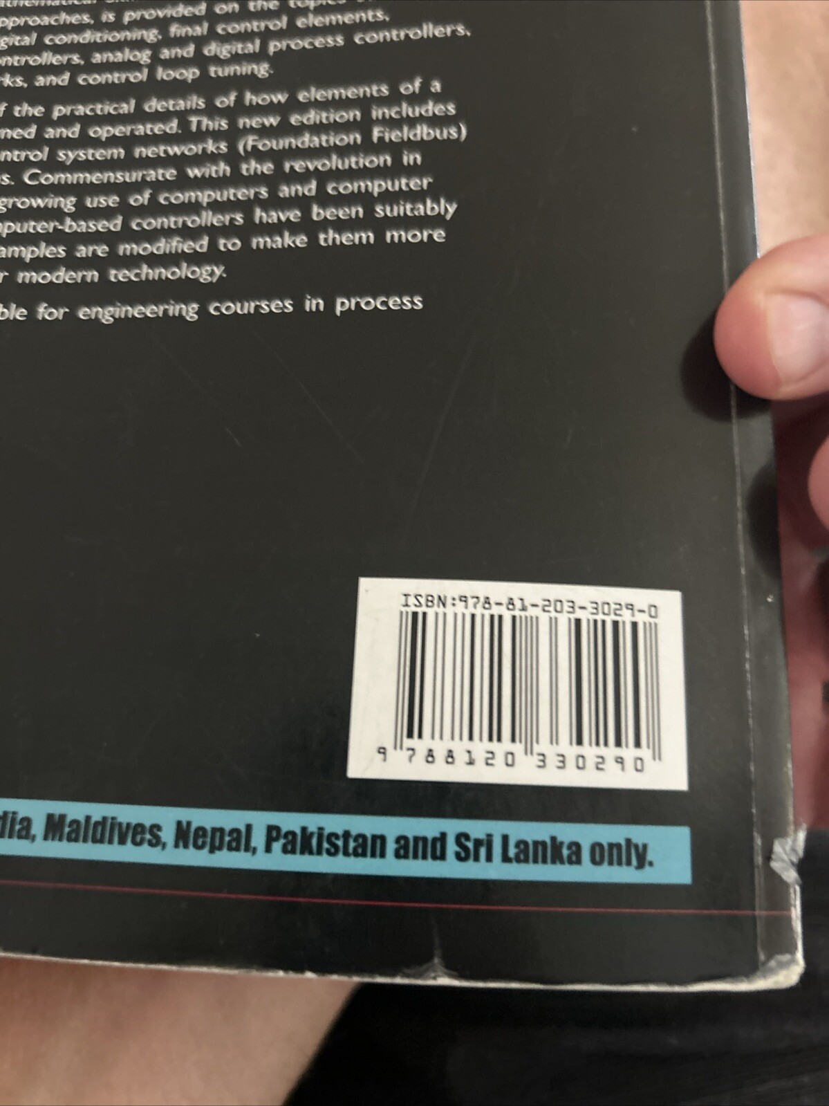 Process Control Instrumentation – Paperback, by Curtis D.Johnson – Good