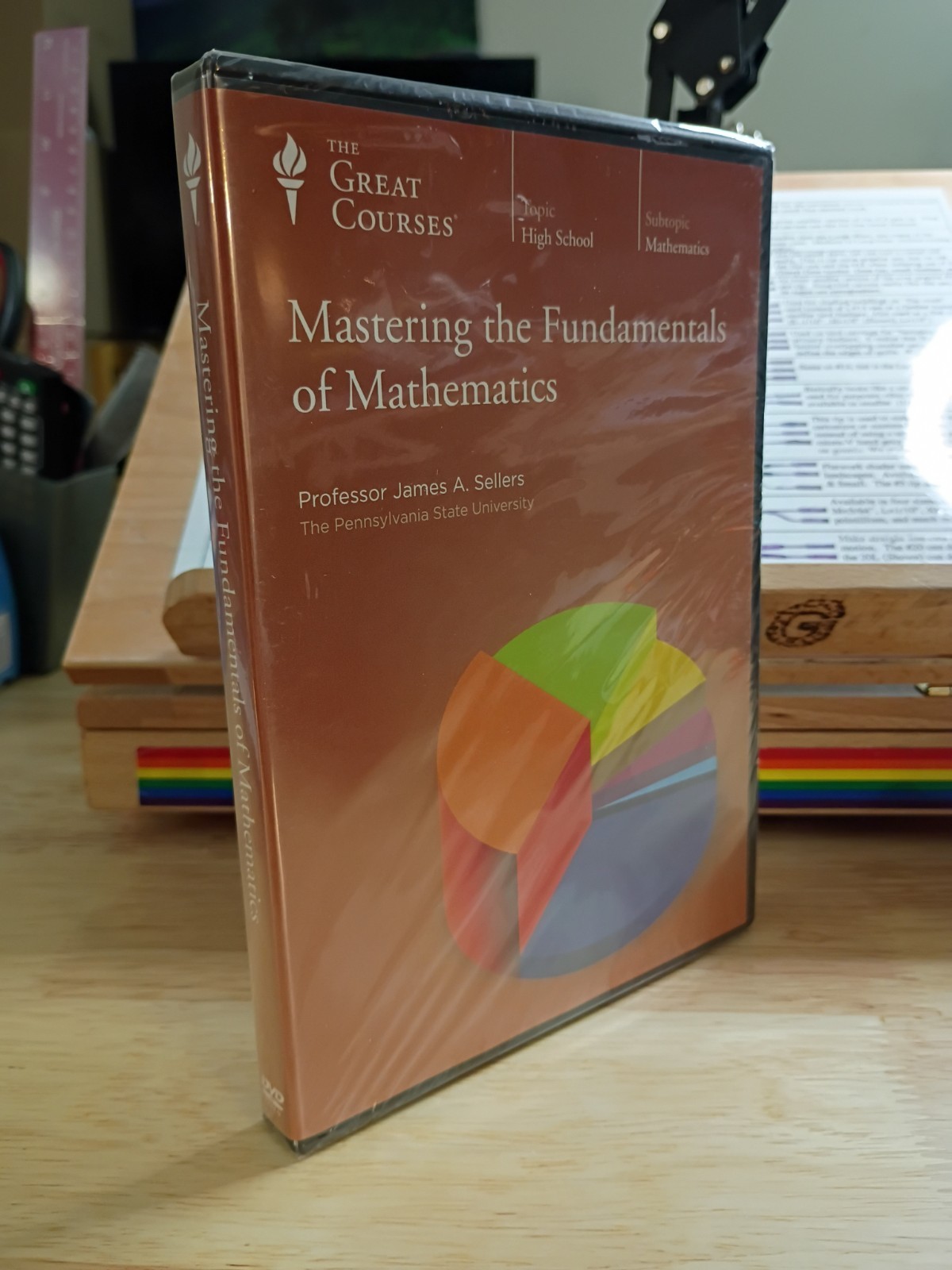 The Great Courses: Mastering the Fundamentals of Mathematics – 4 DVDs + GB