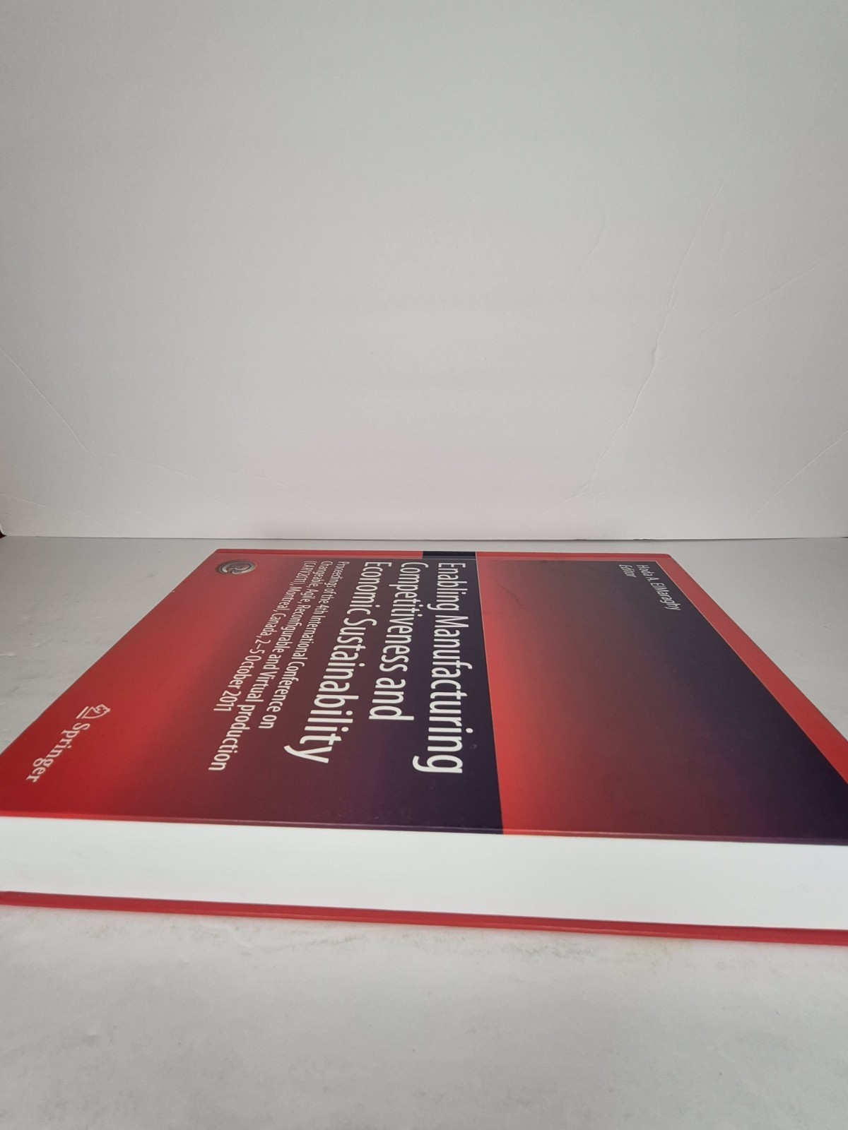 Hardcover Enabling Manufacturing Competitiveness & Economic Sustainability Book