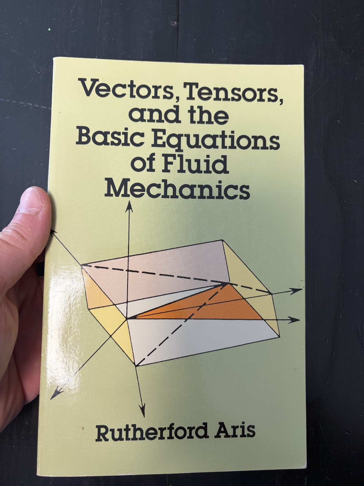 Vectors, Tensors and the Basic Equations of fluid mechanics by Aris