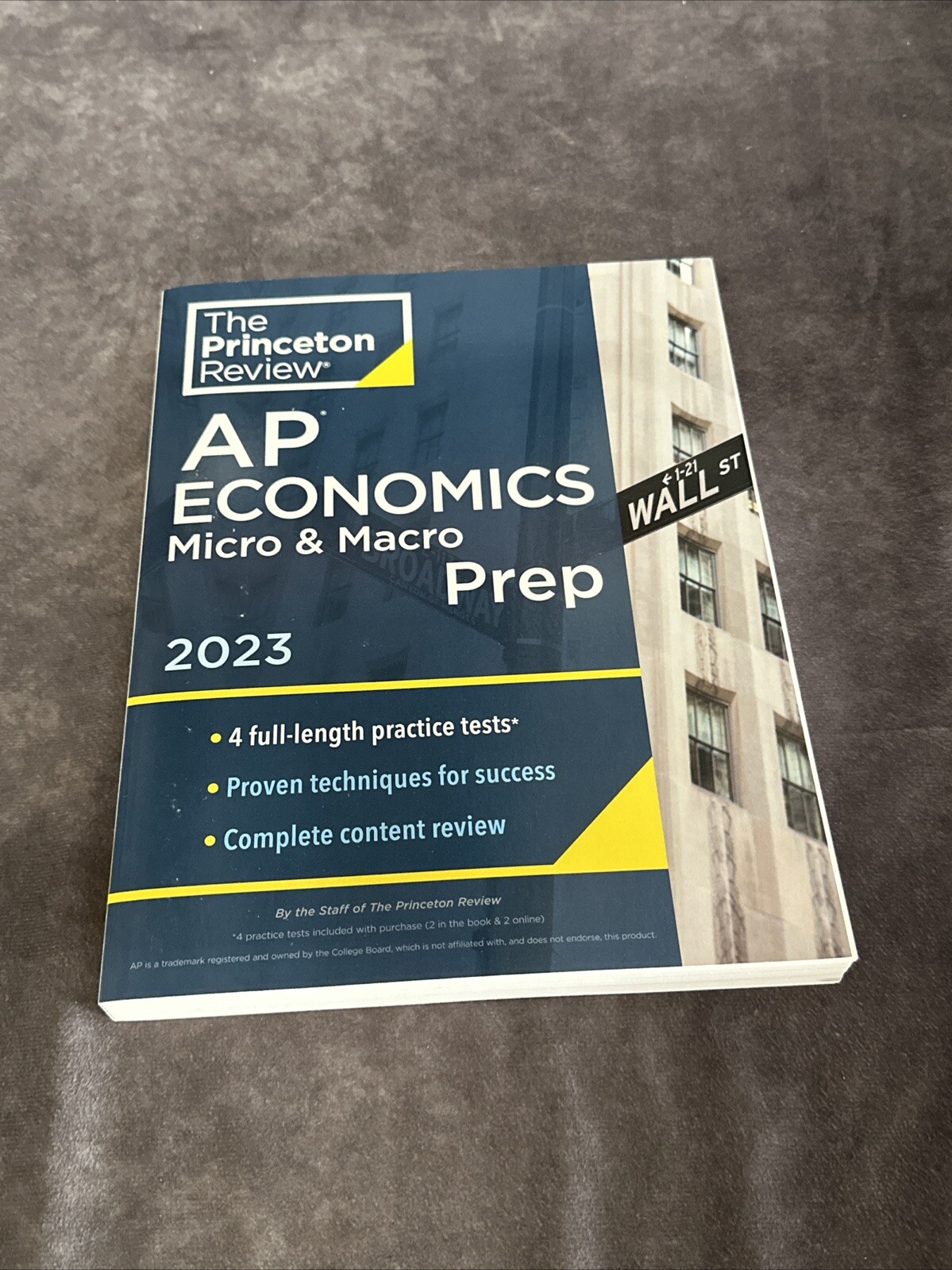 Princeton Review AP Economics Micro & Macro Prep, 2023: 4 Practice Tests + Compl