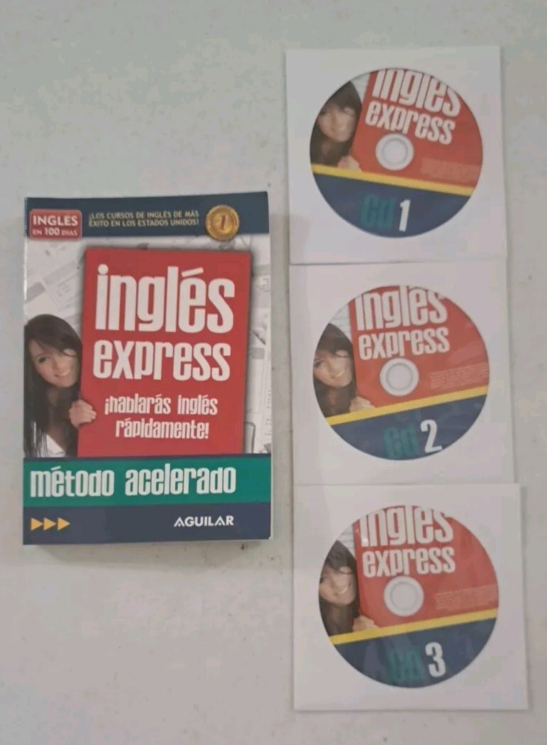 Inglés Express : Hablaras Ingles Rapldamente-3 Audio CDs + Libro-Aguilar
