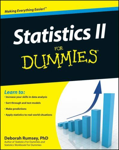 Statistics II for Dummies by Rumsey, Deborah J.