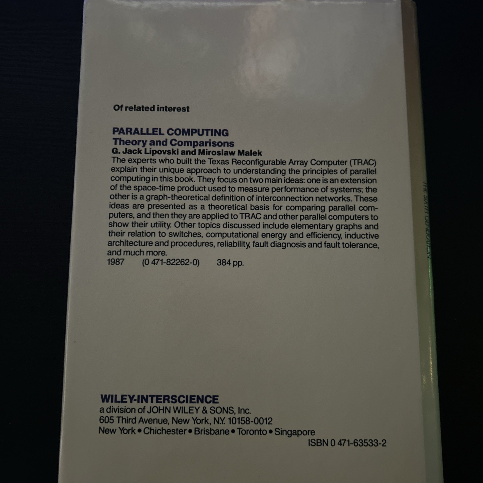 Brain-Like and Massively-Parallel Computers : The 6th Generation by Marina…