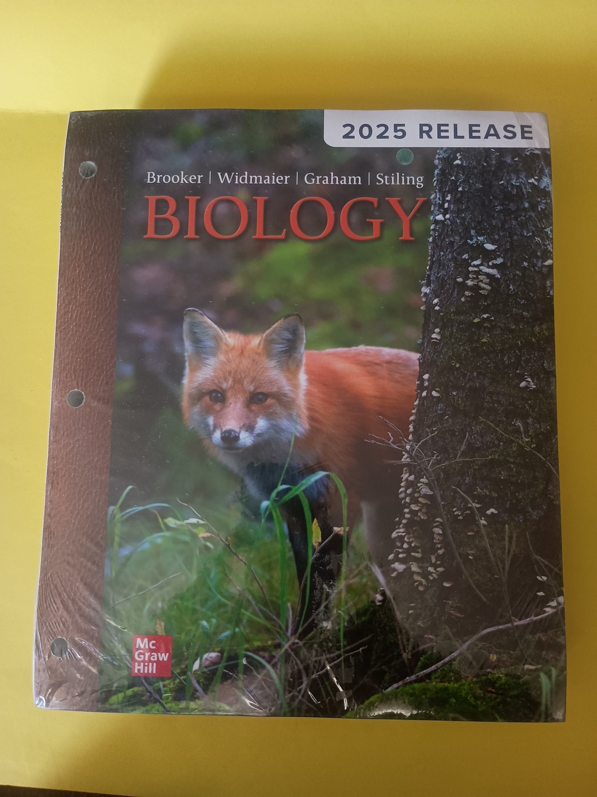 Biology Sixth Edition 2025 by Brooker, Widmaier, Graham, and Stiling New Sealed