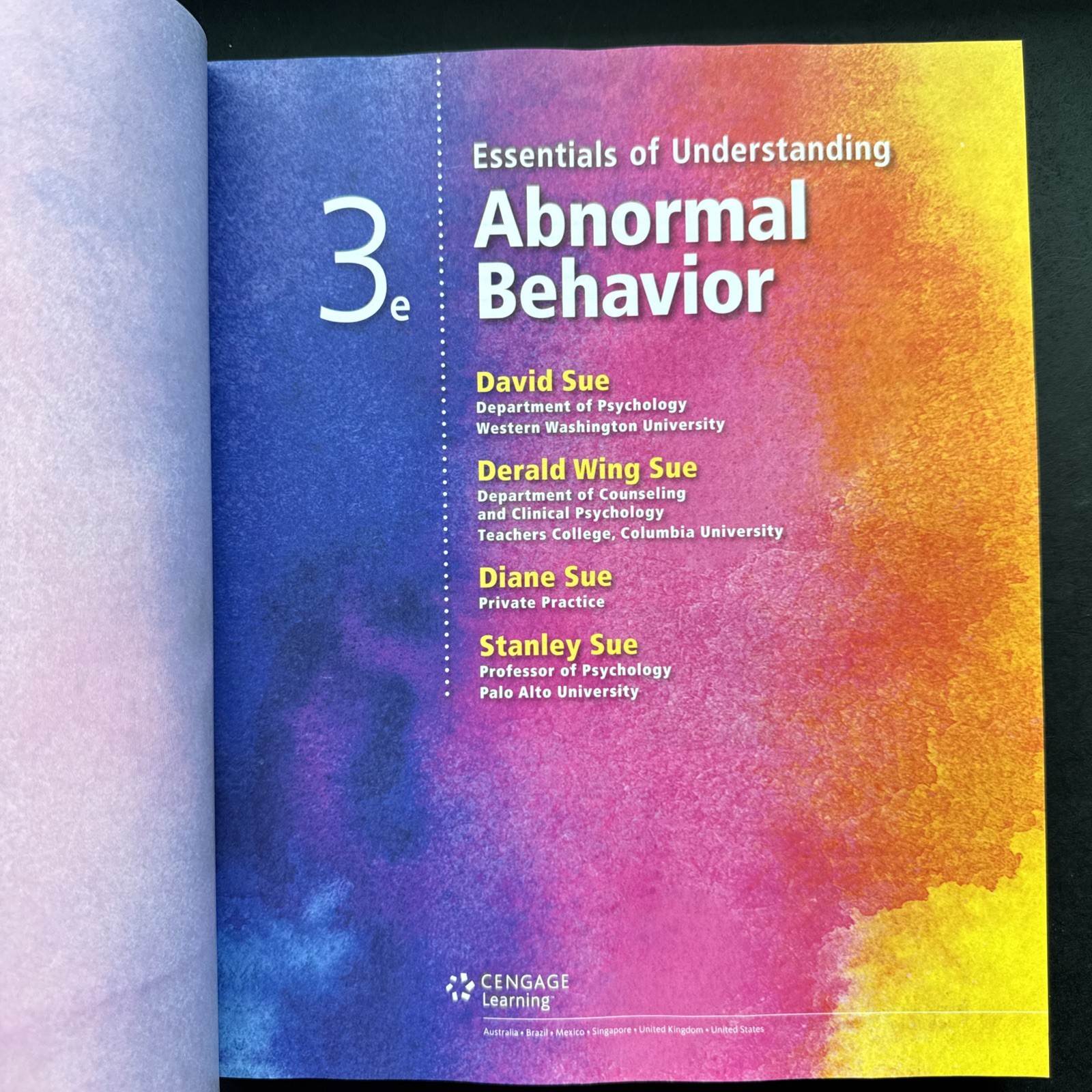 Mindtap Course List Ser.: Essentials of Understanding Abnormal Behavior by…