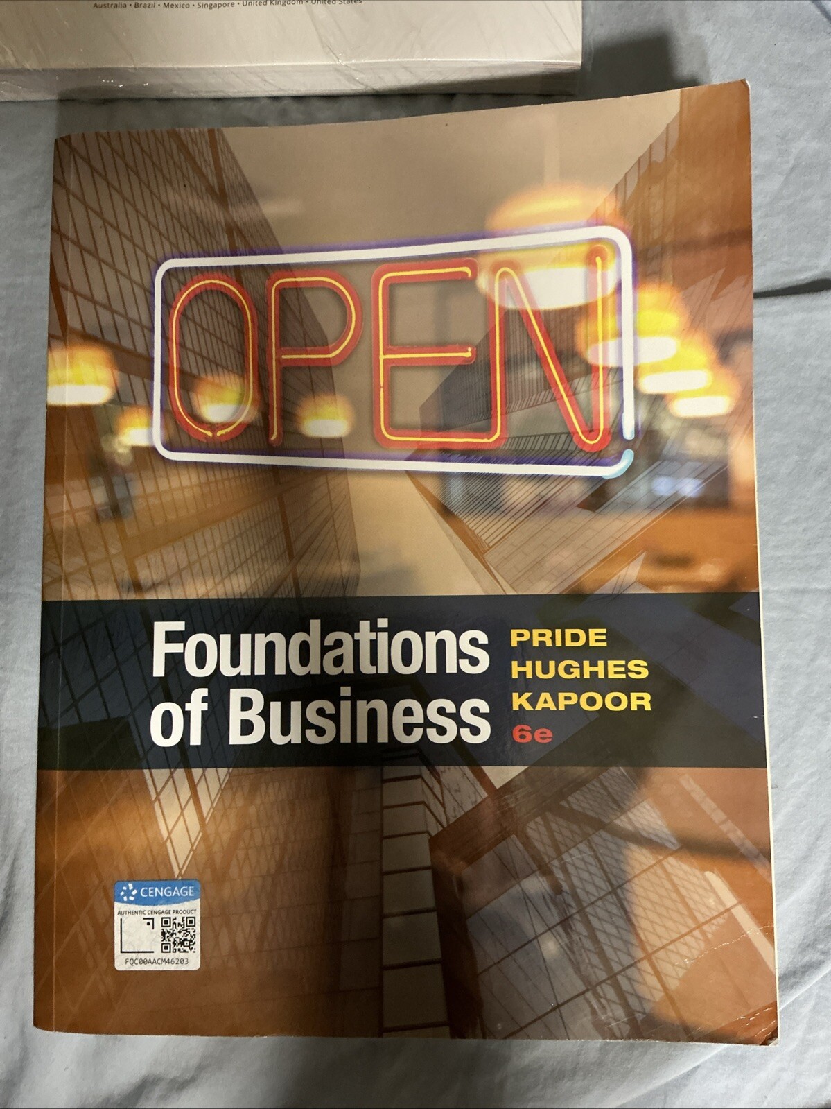 Mindtap Course List Ser.: Foundations of Business by Jack R. Kapoor, William M.